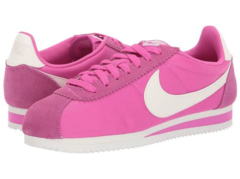 pink nike cortez women